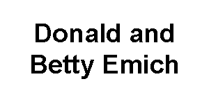 Donald and Betty Emich